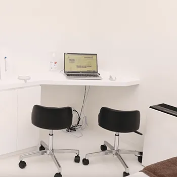 新宿ラクル美容外科クリニックのミラドライを受ける前のカウンセリングルーム