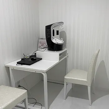 新宿美容外科クリニックのミラドライを受ける前のカウンセリングルーム