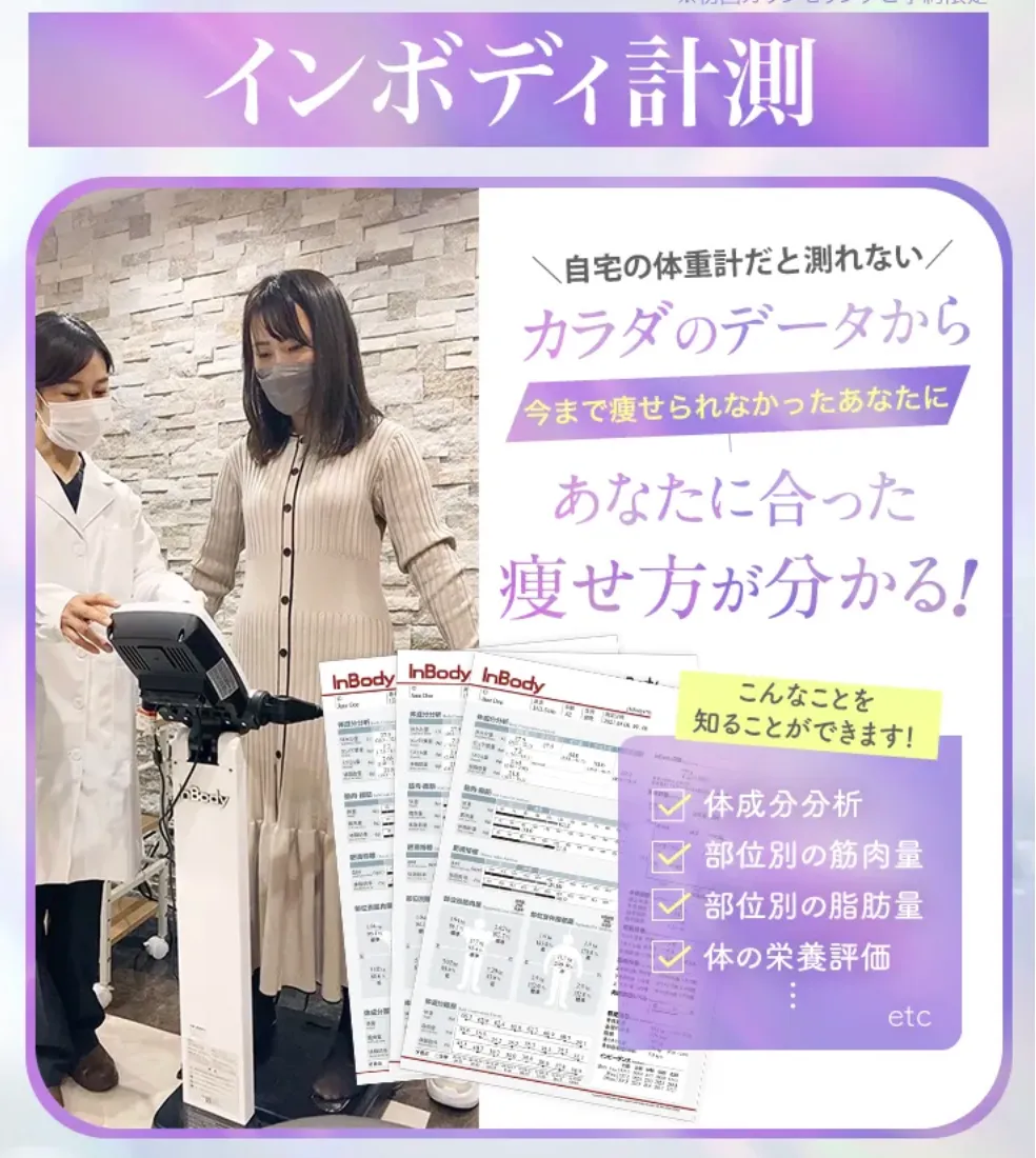 40代で運動不足？何から始める？運動しないとどうなるのか専門家が解説｜ディオクリニックのインボディ