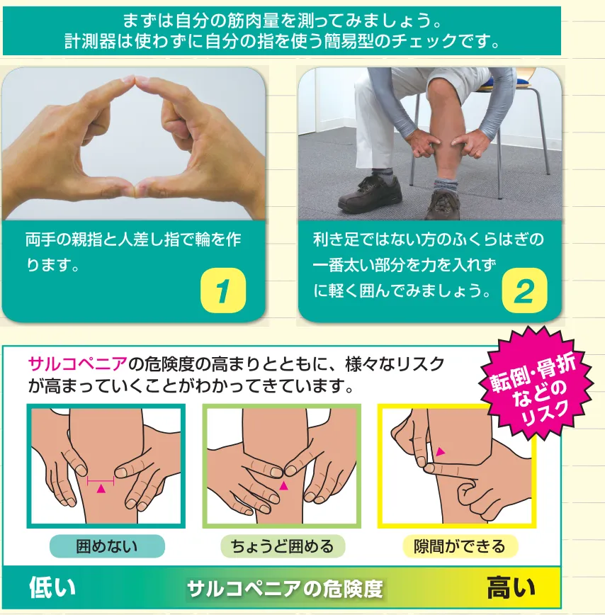 40代で運動不足？何から始める？運動しないとどうなるのか専門家が解説｜サルコペニア確認方法