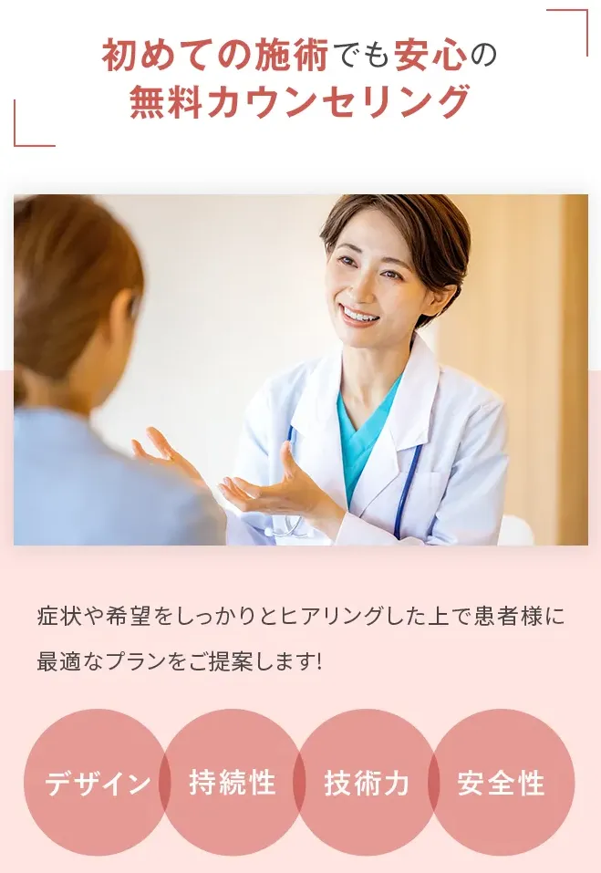 TCBの無料カウンセリング