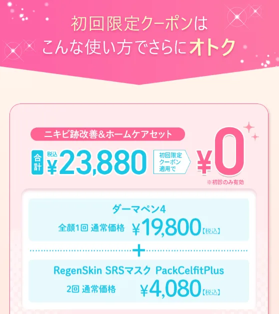 TCB初回クーポン例