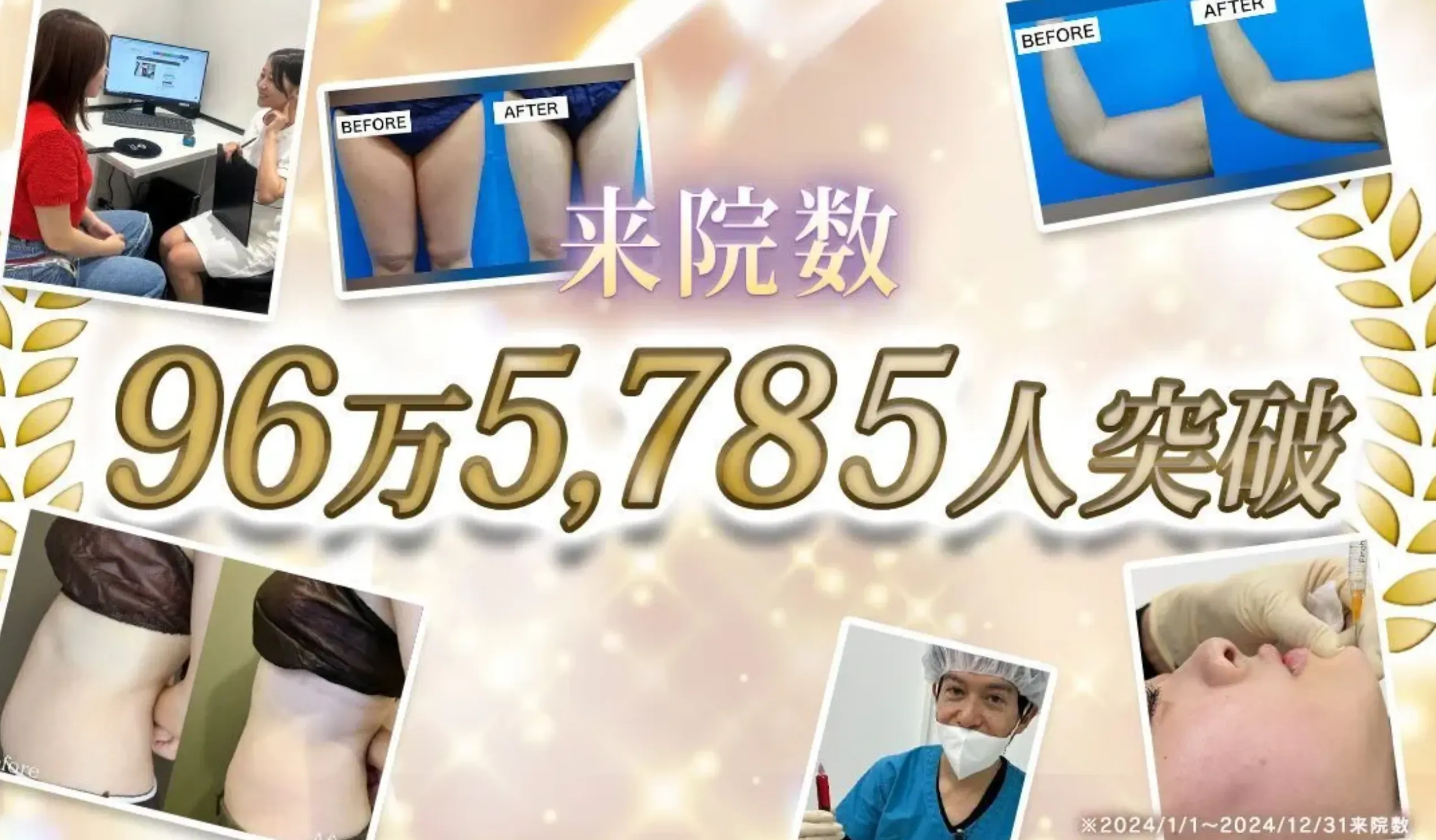 TCBの来院数