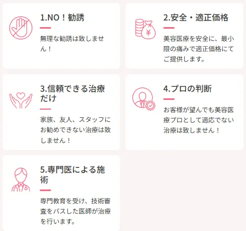 大阪でプロファイロが安いおすすめのクリニック 湘南美容クリニックの5つの強み