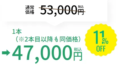 SBC湘南美容クリニックの5月の月替わりキャンペーン　ジャルプロスーパーハイドロの料金
