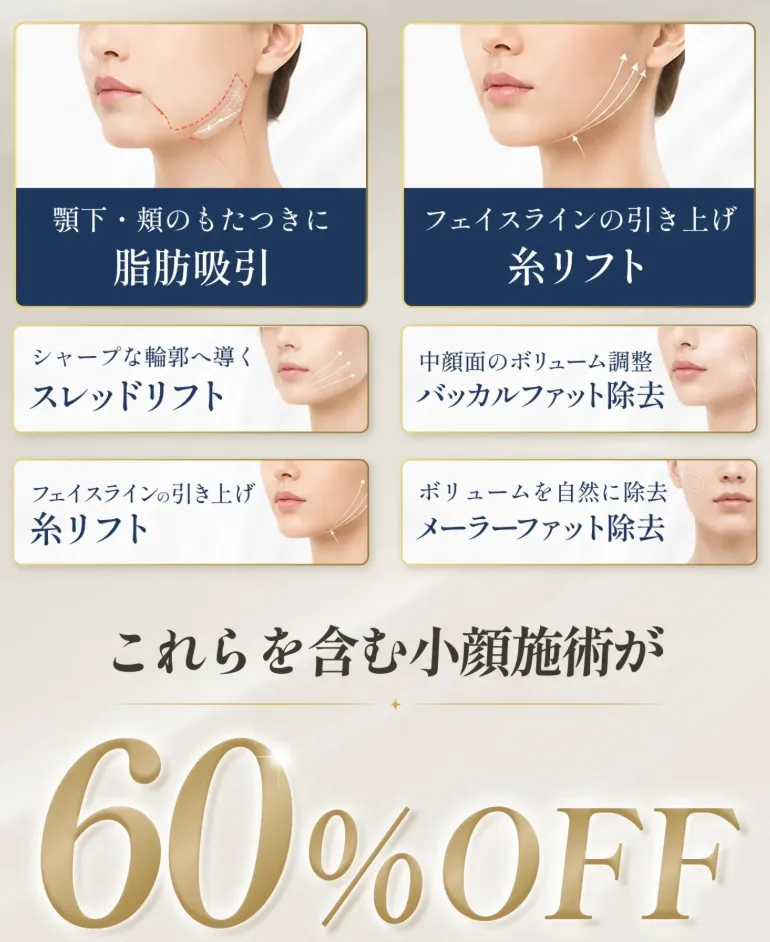 Tクリニック大見貴秀医師の口コミ評判・経歴　入職キャンペーンで全ての小顔施術が60%OFF