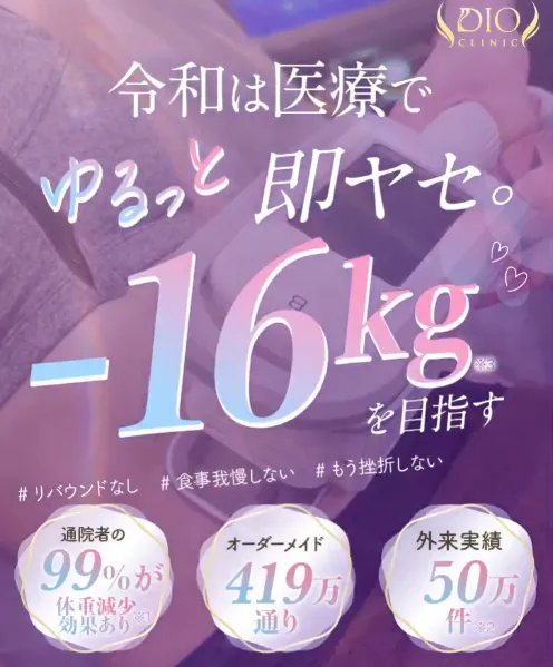 ディオクリニックの医療ダイエット
