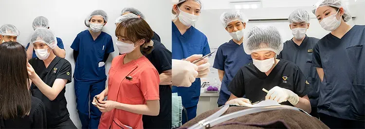 TCBの脂肪吸引の施術の様子
