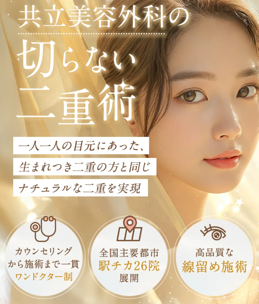 共立美容外科の二重整形