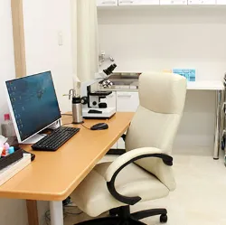 あや皮フ科クリニックのピコレーザーを受ける前の診察室