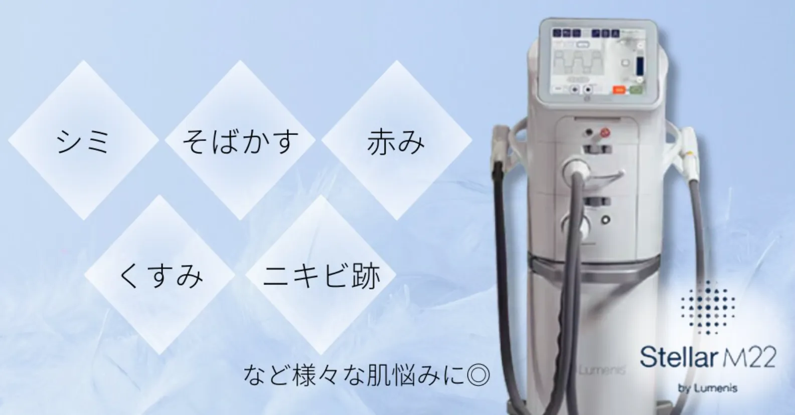 湘南美容クリニックのIPL治療で使う治療器