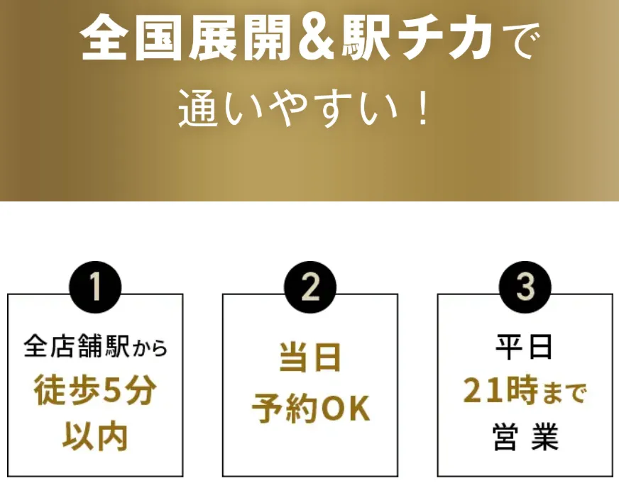 全身脱毛が受けられるレジーナクリニックの通いやすい特徴