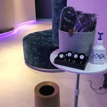 オーロラクリニック 新宿院のリジュラン注射を受ける前の待合室