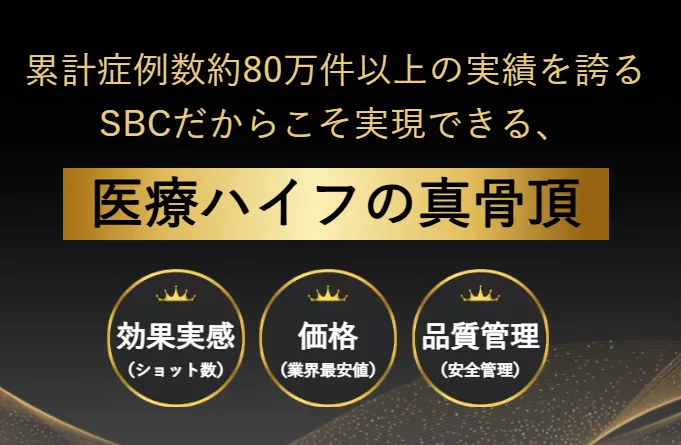 湘南美容外科のハイフの特徴
