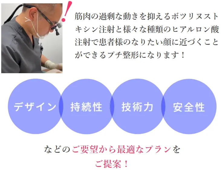 TCBのヒアルロン酸注入は失敗する?やり直し保証期間はあるのか調査 各個人に合った施術を提案
