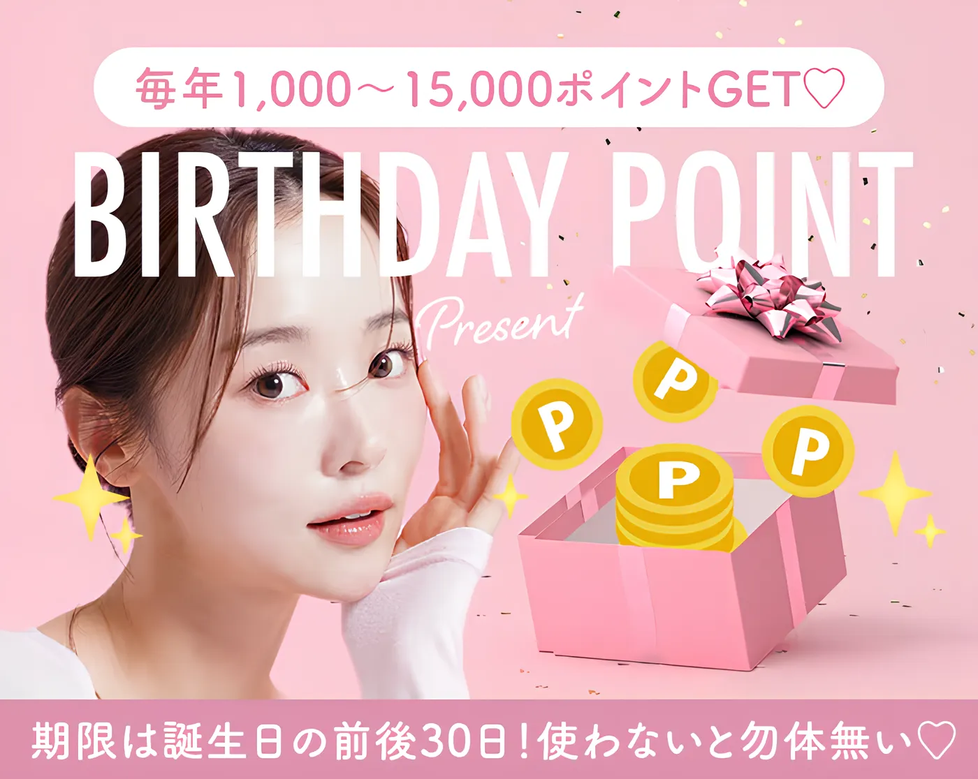湘南美容クリニックは誕生日ポイントがもらえる