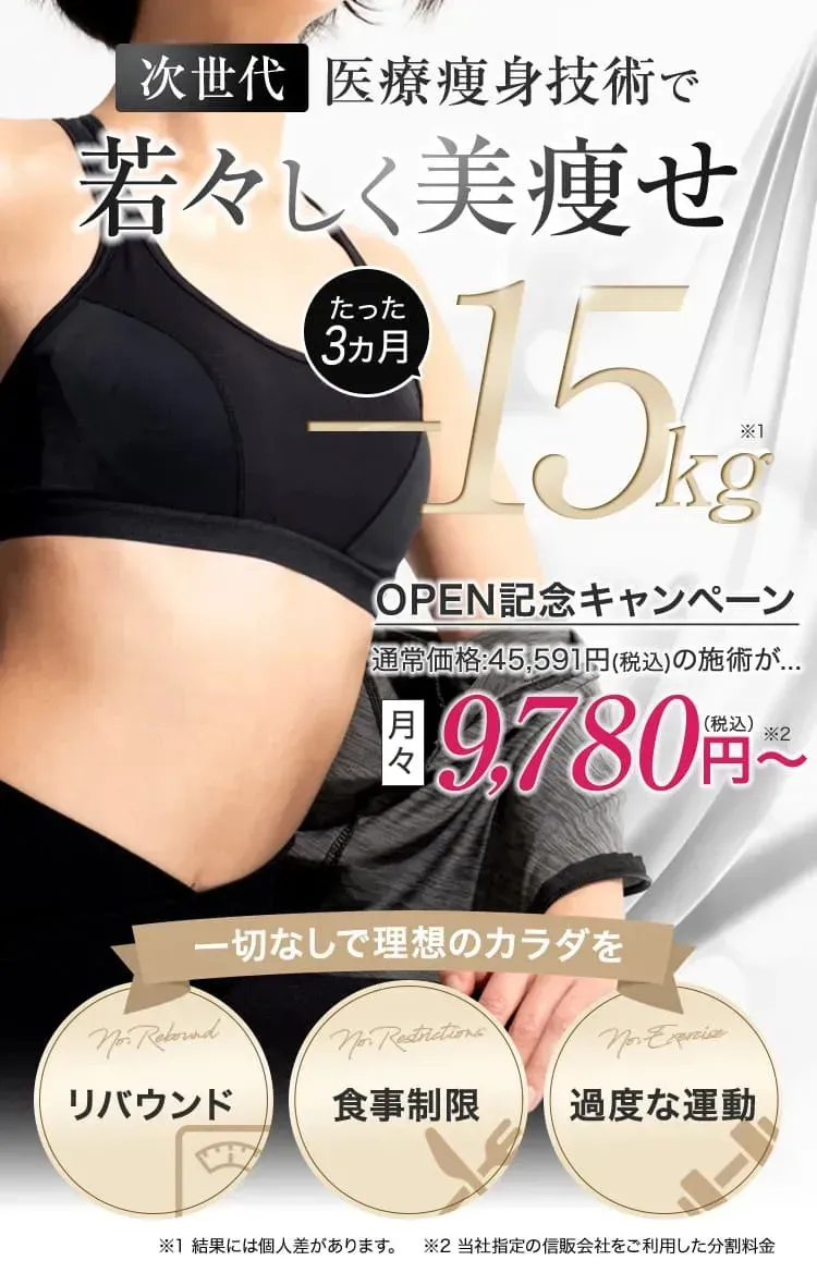 URARAクリニックの医療ダイエット